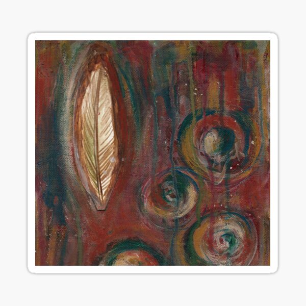 Item preview, Zen Feather designed and sold by Kristen Fagan.