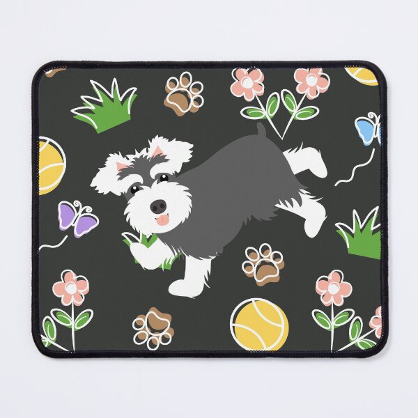 Item preview, Playing Miniature Schnauzer - Black designed and sold by Lulupainting.