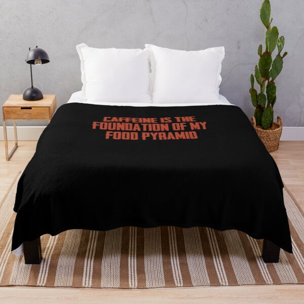 Item preview, Caffeine Is The Foundation Of My Food Pyramid Food Groups designed and sold by Nessshirts.