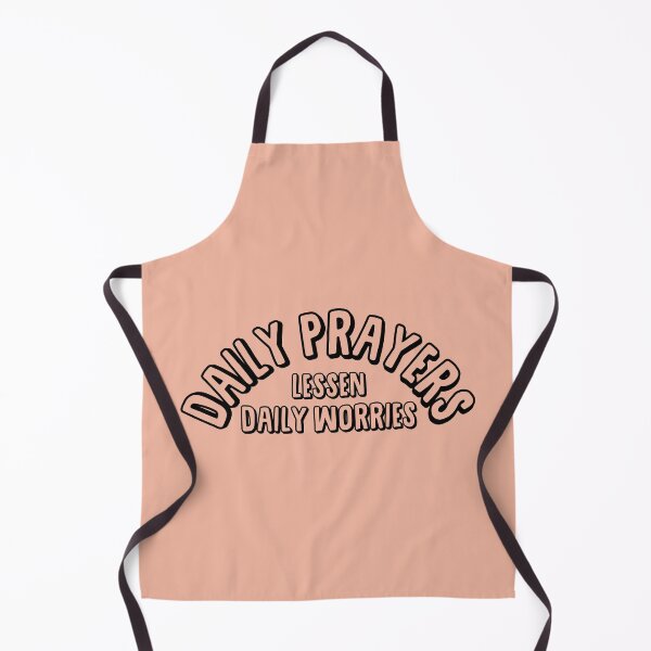 Item preview, Daily Prayers Lessen Daily Worries Black designed and sold by Andantino.