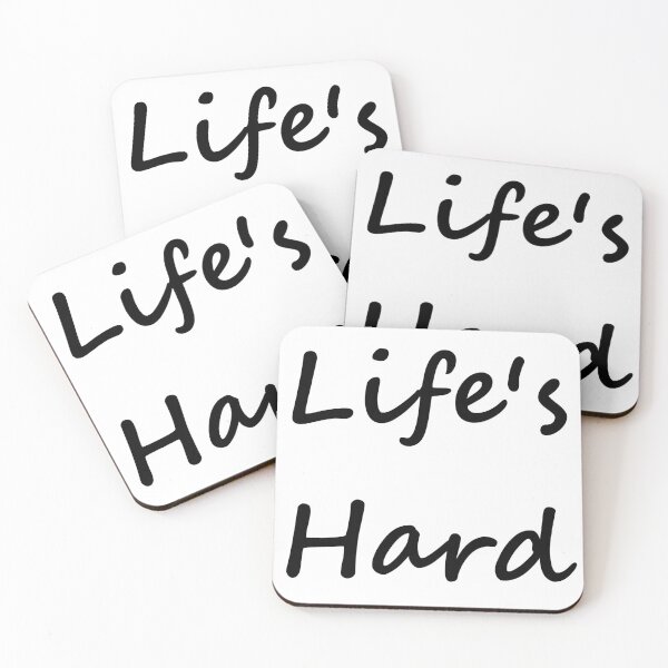Item preview, life's hard designed and sold by Jercole.