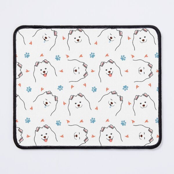 Item preview, Samoyed Dog Emoji designed and sold by Lulupainting.
