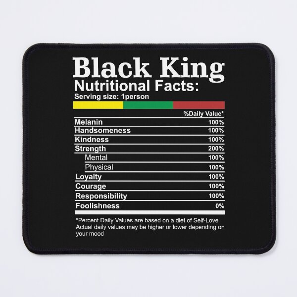 Item preview, Black King Nutritional Facts African Dashiki Flag Colors Black History Month Gifts for Men designed and sold by alenaz.