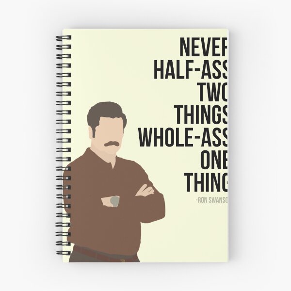 Item preview, Ron Swanson Quote designed and sold by Nicole DiCenso.