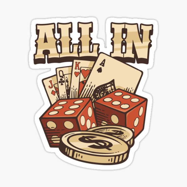 Item preview, All In Card Game Playing Cards Poker Player Gambling Casino Long Sleeve  designed and sold by AdonisShop.