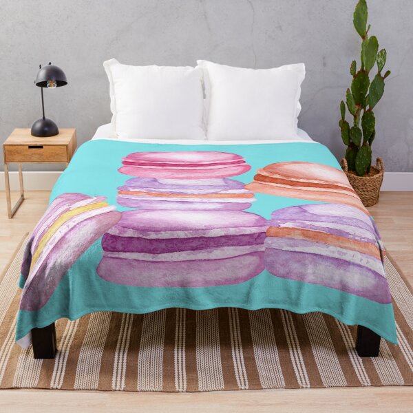 Item preview, Pastel Macaron on Blue designed and sold by ColorsandShapes.