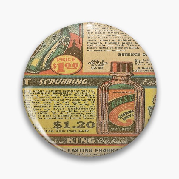 Item preview, Vintage Hoodoo Advertisement - Essence Of Bend Over, Fast Luck and 3 Jacks and a King designed and sold by Blackvladimir.