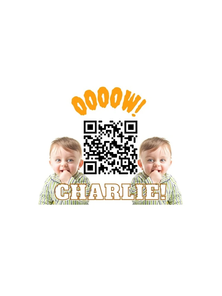 Thumbnail 4 of 4, iPhone Case, " Charlie Bit My Finger " QR code design designed and sold by QRcodeTees.