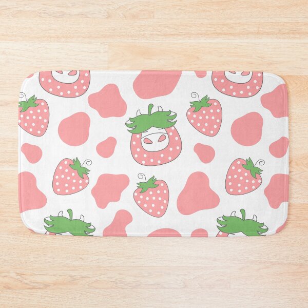 Item preview, Pink Strawberry Cow designed and sold by Lulupainting.