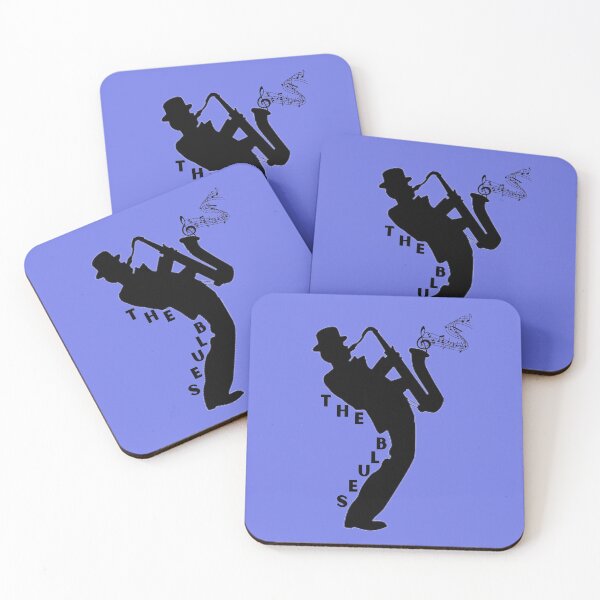Item preview, The Blues Music Saxophone Design designed and sold by Looksup.