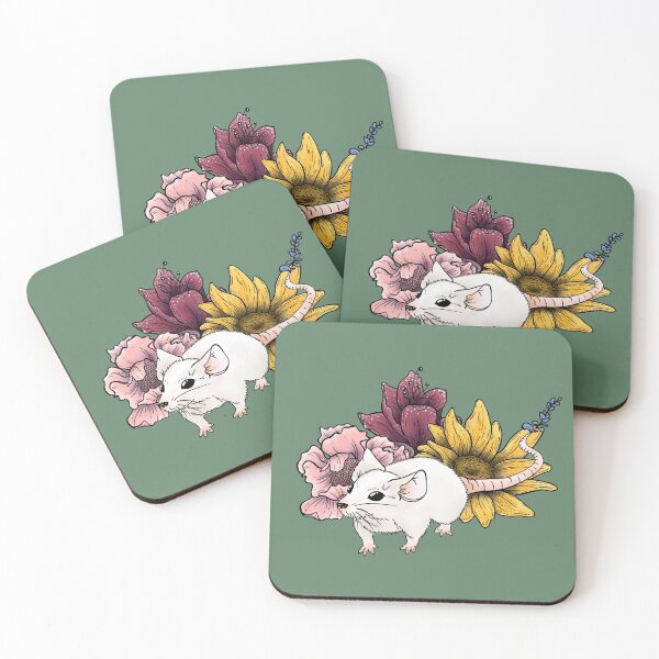 Item preview, Flower Mouse designed and sold by Rebecca Radtke.