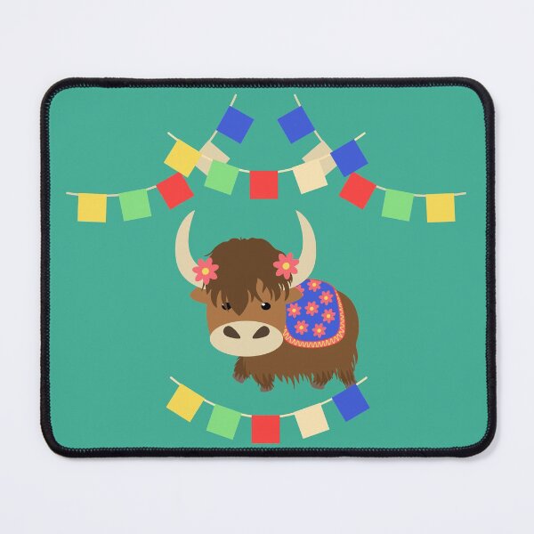 Item preview, Cute Tibetan Yak designed and sold by Lulupainting.
