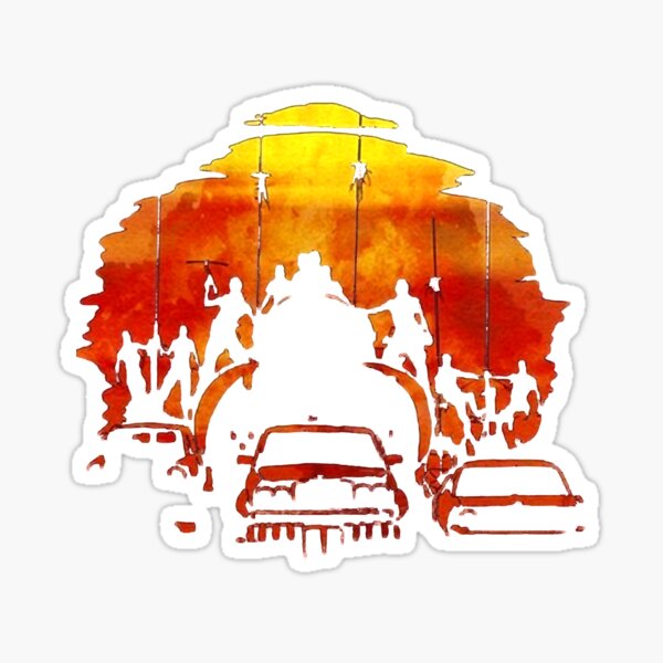 Mad Max Fury Road, Sunset Sticker