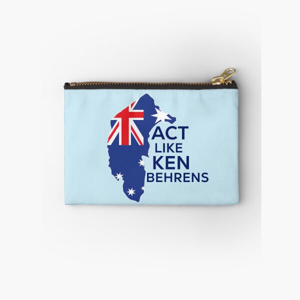 Item preview, Act Like Ken Behrens Australian Flag   designed and sold by champagnemoment.
