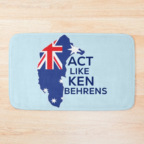 Item preview, Act Like Ken Behrens Australian Flag   designed and sold by champagnemoment.