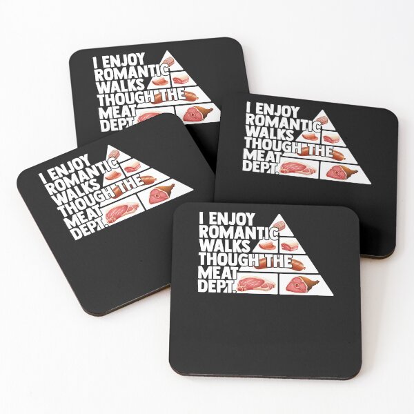 Item preview, I Enjoy Romantic Walks Though The Meat Dept Food Groups designed and sold by Nessshirts.