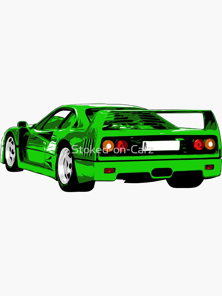 ferrari f40 green