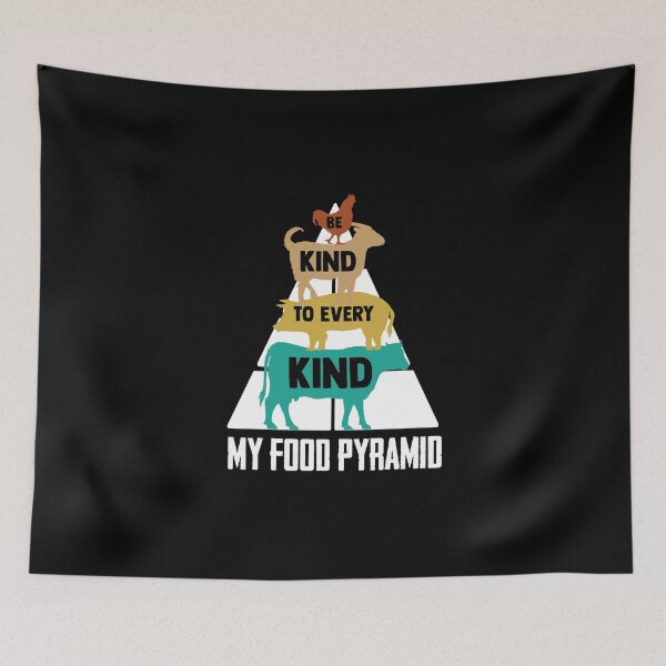 Item preview, Be Kind To Every Kind My Food Pyramid Food Groups Foodie designed and sold by Nessshirts.