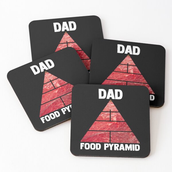 Item preview, Dad Pyramid Food Groups Food Pyramid Servings Foodie designed and sold by Nessshirts.