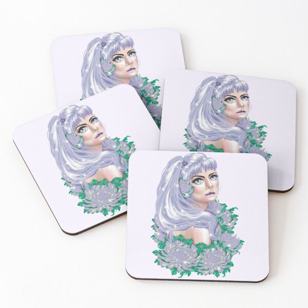 Item preview, Chrysanthemum Season Flower Girl  designed and sold by MissRebelArt.