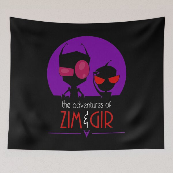 Item preview, Zim & Gir sticker designed and sold by SanduskyPaticia.