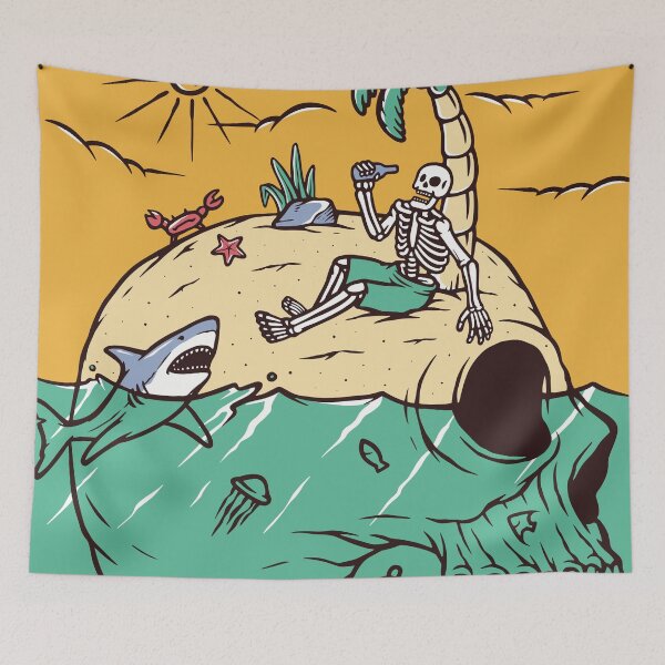 Item preview, Lost In The Island Of Skull designed and sold by Vector Scout Lab.