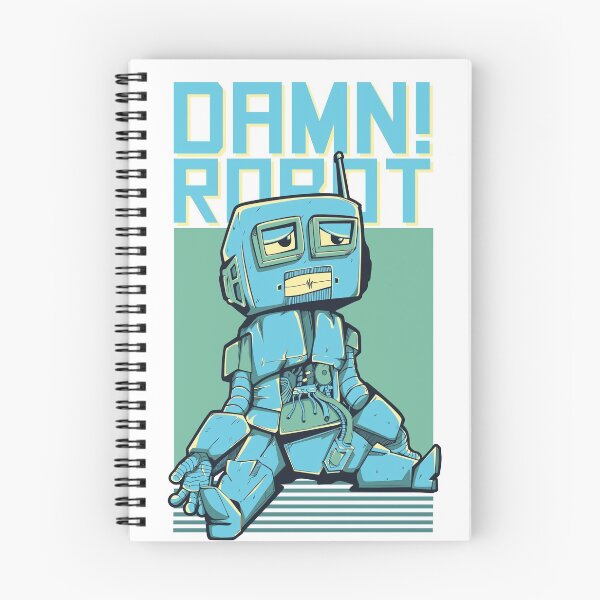 Item preview, Damn Robot designed and sold by Frenur.