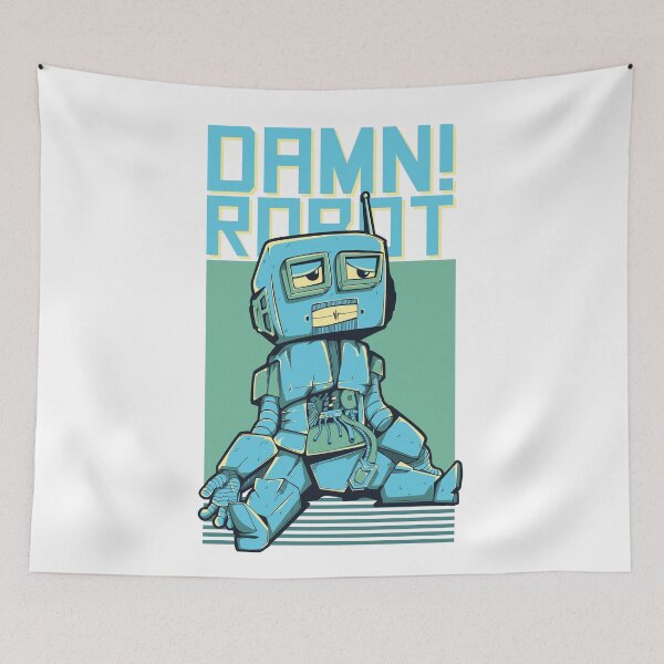 Item preview, Damn Robot designed and sold by Frenur.
