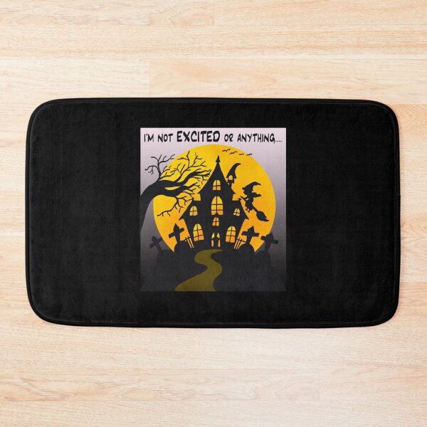 Item preview, I'm not EXCITED or anything.... - I Love Halloween designed and sold by NadyaCC.