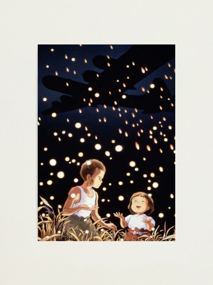 Grave of the Fireflies Minimalist Movie Posters