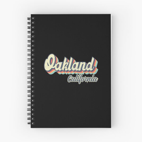 Item preview, Oakland city California Retro Vintage 70s rainbow designed and sold by Teelogic.