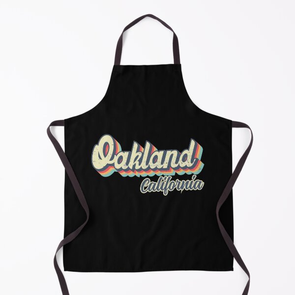 Item preview, Oakland city California Retro Vintage 70s rainbow designed and sold by Teelogic.