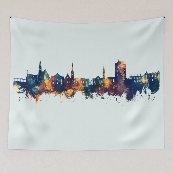 Item preview, Broughty Ferry Scotland Skyline designed and sold by ArtPrints.