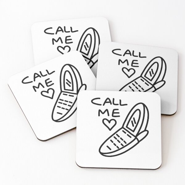 Item preview, Minimalist call me love drawing designed and sold by allopopdesign.