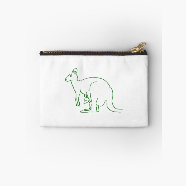 Item preview, Cute Kangaroo with Her Baby designed and sold by artmadeinheaven.