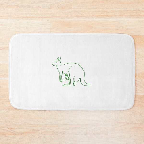 Item preview, Cute Kangaroo with Her Baby designed and sold by artmadeinheaven.