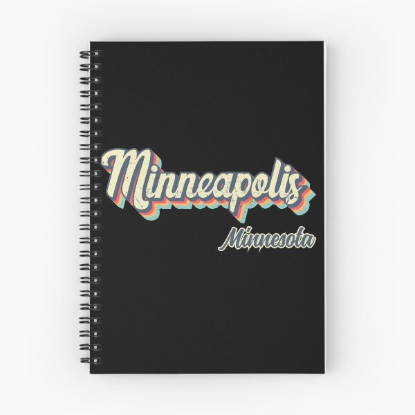 Item preview, Minneapolis city Minnesota Retro Vintage 70s rainbow designed and sold by Teelogic.
