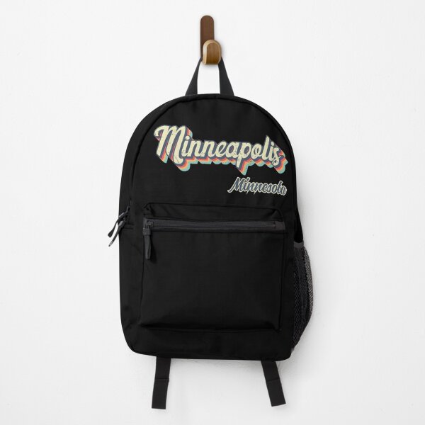 Item preview, Minneapolis city Minnesota Retro Vintage 70s rainbow designed and sold by Teelogic.