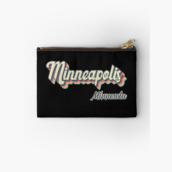 Item preview, Minneapolis city Minnesota Retro Vintage 70s rainbow designed and sold by Teelogic.
