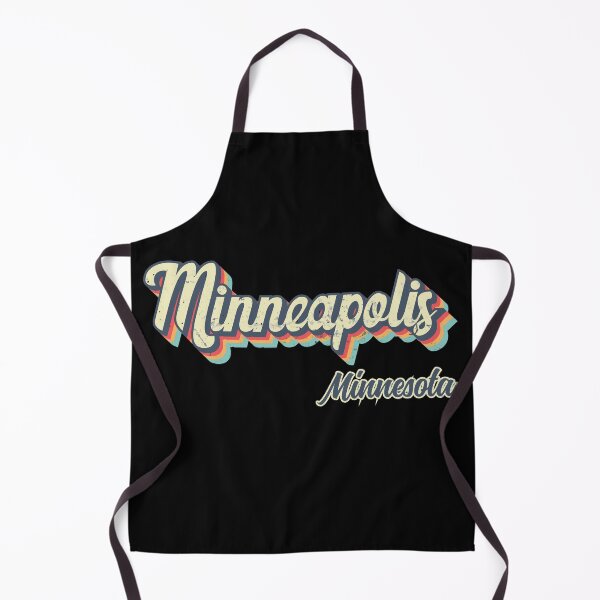 Item preview, Minneapolis city Minnesota Retro Vintage 70s rainbow designed and sold by Teelogic.