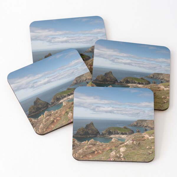 Item preview, Kynance cove with heather designed and sold by kathleenjean.