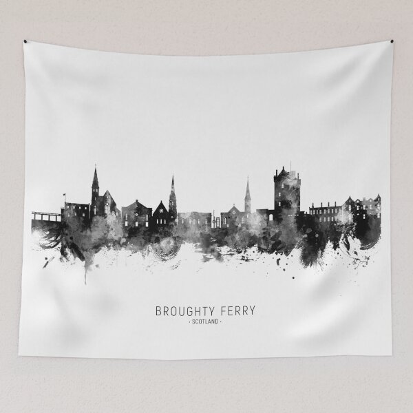 Item preview, Broughty Ferry Scotland Skyline designed and sold by ArtPrints.