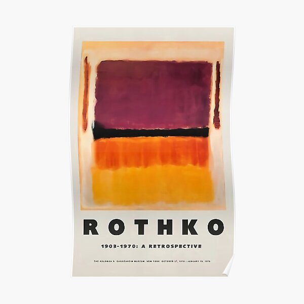 Marc Rothko Poster