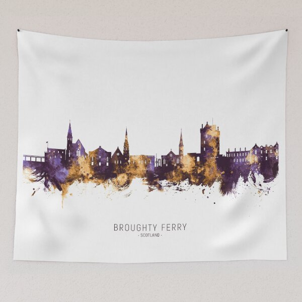 Item preview, Broughty Ferry Scotland Skyline designed and sold by ArtPrints.