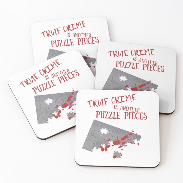 Item preview, True Crime is Another Puzzle Pieces designed and sold by SerenaBliss.