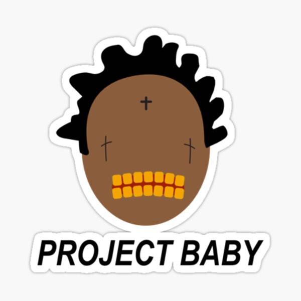 Kodak Black Project Baby Sticker For Sale By Kevinronaldo Redbubble