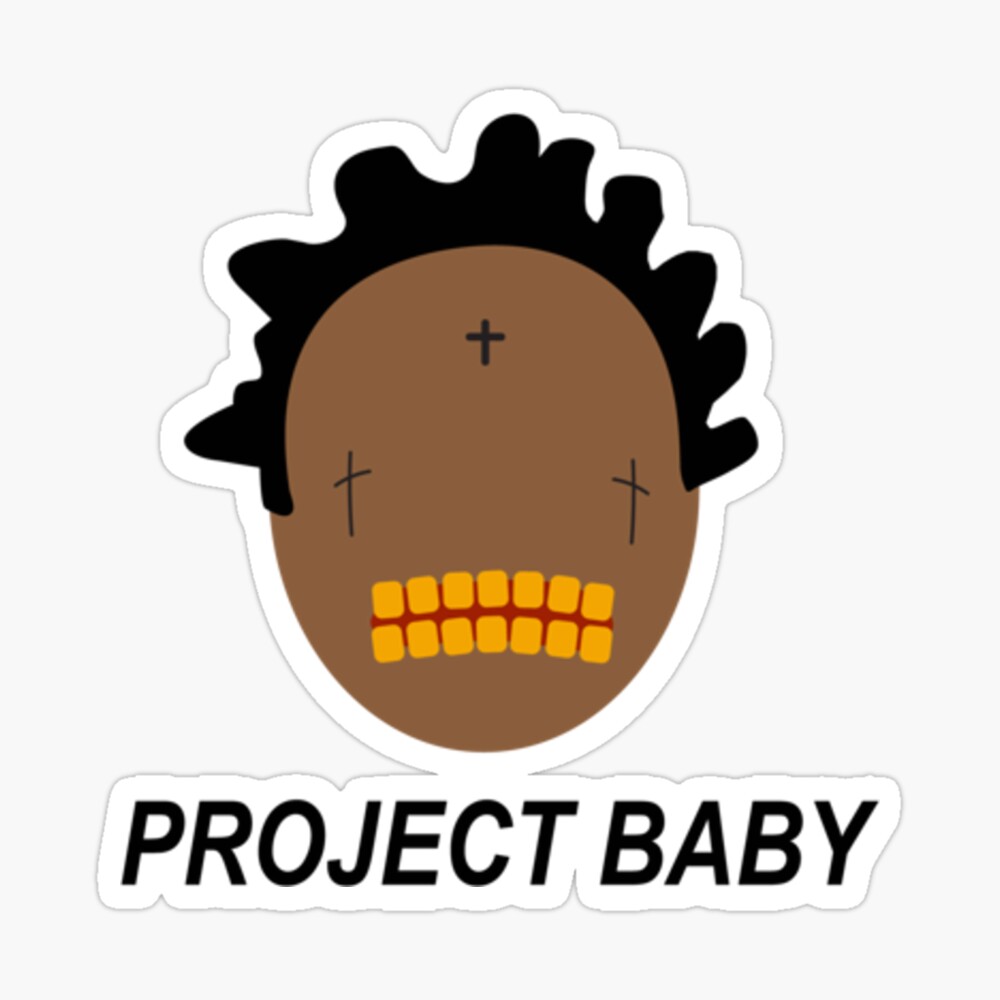 Speaking Thought Poster Kodak Black Project Baby 2 All Grown Album Cover Poster Size 12x16 inch… 