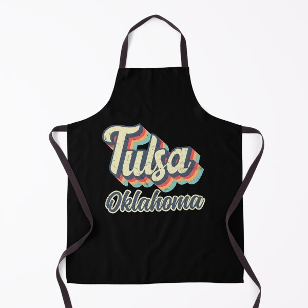 Item preview, Tulsa city Oklahoma Retro Vintage 70s rainbow designed and sold by Teelogic.