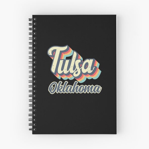 Item preview, Tulsa city Oklahoma Retro Vintage 70s rainbow designed and sold by Teelogic.