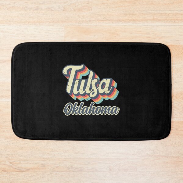 Item preview, Tulsa city Oklahoma Retro Vintage 70s rainbow designed and sold by Teelogic.